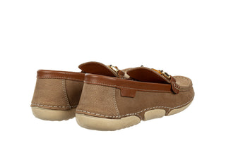 Mokasyny Loretta Vitale M10 Vison 514267, Beżowy, Skóra naturalna