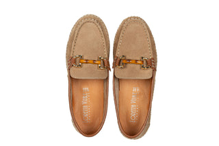 Mokasyny Loretta Vitale M10 Vison 514267, Beżowy, Skóra naturalna