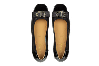Półbuty Loretta Vitale W5308 Black, Czarny, Skóra naturalna