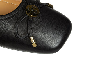 Półbuty Loretta Vitale W5323 Black 514277, Czarny, Skóra naturalna