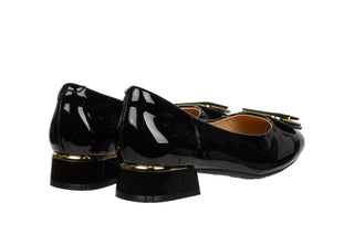 Półbuty Loretta Vitale W5303 Black, Czarny, Skóra naturalna
