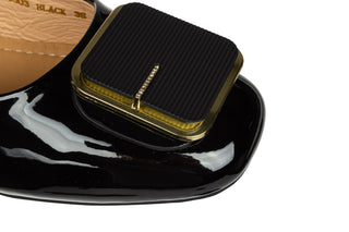 Półbuty Loretta Vitale W5303 Black, Czarny, Skóra naturalna