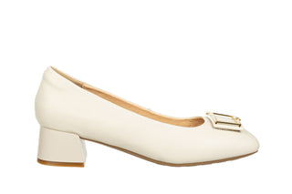 Półbuty Loretta Vitale W5309 Beige, Beżowy, Skóra naturalna