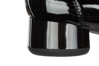 Półbuty Loretta Vitale W5314 Black, Czarny, Skóra lakierowana