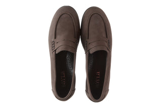 Półbuty Bayla-196 168201 D86 196012, Szary, Skóra naturalna