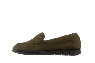 Półbuty Bayla-196 168201 D87 196013, Zielony, Skóra naturalna