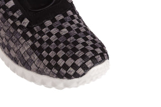 Półbuty Rock Noam Violet Beige Smoke Met Blk, Czarny/ Szary, Materiał