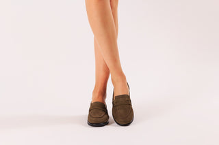 Półbuty Bayla-196 168201 D87 196013, Zielony, Skóra naturalna