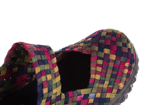 Półbuty Rock Over Fuchsia Purple Yellow Smoke 22 032913, Wielokolorowy