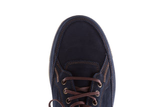 Półbuty Bayla-081 766 Juma Blue AX 23 081109, Granatowy, Skóra naturalna