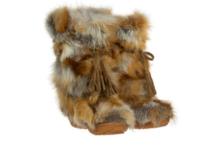 Śniegowce Oscar Baffy Red Fox 012078, Futro naturalne