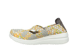 Półbuty Rock Zebu Grey Veggie 032093, Wielokolorowy, Materiał