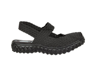 Sandały Rock Over Sandal Black 25 032080, Czarny, Materiał