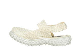 Sandały Rock Over Sandal Ivory 032081, Biały, Materiał