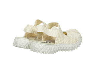 Sandały Rock Over Sandal Ivory 032081, Biały, Materiał
