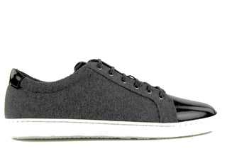 Pólbuty Valuni 8964 Grey Black, Szary/Czarny, Skóra naturalna