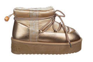Śniegowce D Franklin Nordic V2 Bomb Low Nude, Beżowy, Nylon