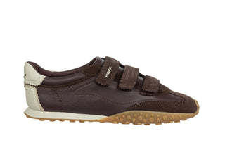 Sneakersy Hoff Bridge Velcros Chocolate 203031, Brązowy, Skóra naturalna
