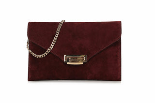 Torebka Toscanio G194 W58 Bordo, Skóra naturalna