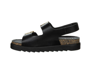 Sandały Yokono Tunez-261 Alaska Negro 208019, Czarny, Skóra naturalna
