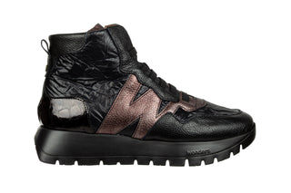 Sneakersy Wonders A-2493 Wild I Negro Nylon Nek Negro 138037, Skóra naturalna