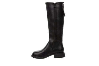 Kozaki DA Premium Collection JC62-1036 Black 216013, Czarny, Skóra naturalna