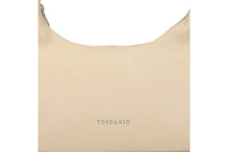 Torebka Toscanio G185 Krem D37, Skóra naturalna
