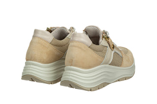 Sneakersy Imac 1064801 Ivory Cream 167029, Beżowy, Skóra naturalna