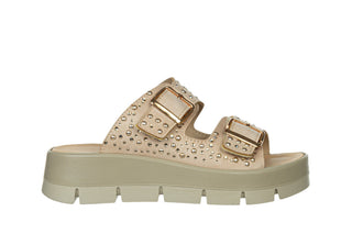 Klapki Imac 1088500 Beige Beige 167031, Beżowy, Skóra naturalna