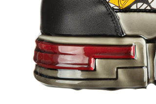 Półbuty John Doubare 8501 Black 104265, Czarny, Skóra naturalna