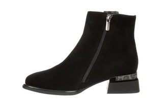 Botki Loretta Vitale W3313 Black 514287, Czarny, Skóra naturalna