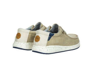 Półbuty Pitas Nias Beige 003366, Beżowy, Tkanina