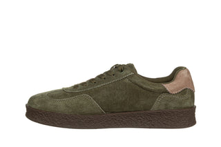 Sneakersy S Barski LR62-7103 Green 216003, Zielony, Skóra naturalna
