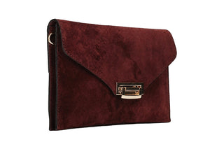 Torebka Toscanio G194 W58 Bordo, Skóra naturalna