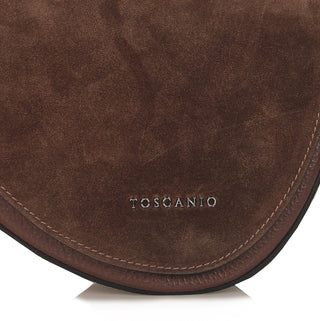 Torebka Toscanio G87 D21 Brąz, Skóra naturalna