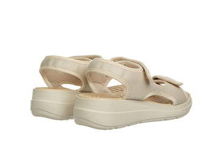 Sandały Azaleia Greice Soft Papete Off White AS999 198066, Biały, Tkanina