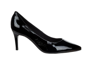 Czółenka Bottero 377201 Black Fla 523100, Czarny, Skóra naturalna