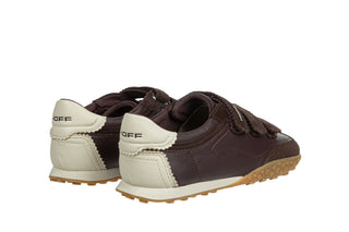 Sneakersy Hoff Bridge Velcros Chocolate 203031, Brązowy, Skóra naturalna