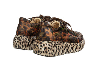 Sneakersy Laura Vita Sodao 02 Marron 202149, Brązowy, Skóra naturalna