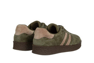 Sneakersy S Barski LR62-7103 Green 216003, Zielony, Skóra naturalna