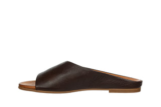 Klapki Bayla-161 066 2173 406 Brown 161783, Brązowy, Skóra naturalna