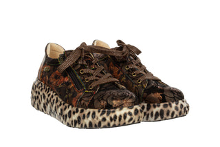 Sneakersy Laura Vita Sodao 02 Marron 202149, Brązowy, Skóra naturalna
