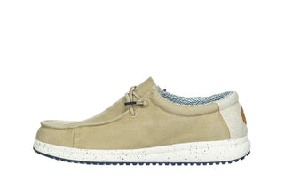 Półbuty Pitas Nias Beige 003366, Beżowy, Tkanina