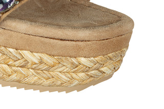 Sandały Alma En Pena V251352 Suede Sand 207001, Wielokolorowy, Skóra naturalna