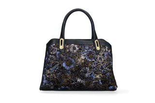 Torebka Laura Vita Sac Aramis 11 Bleu, Granatowy Skóra ekologiczna