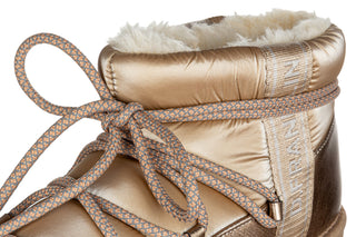 Śniegowce D Franklin Nordic V2 Bomb Low Nude, Beżowy, Nylon