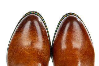 Botki Laura Vita Ledao 43 Camel 202105, Brązowy, Skóra naturalna