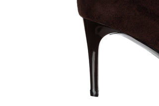 Kozaki DA Premium Collection CR62-3415 Chocolate 216021, Brązowy, Skóra naturalna