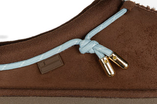 Klapki ocieplane D Franklin Nordic Lite Clog Choco 206024, Brązowy, Materiał