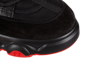 Sneakersy John Doubare 18807 Black 104274, Czarny, Skóra naturalna